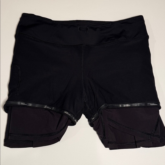 Lululemon Pace Setter tennis Skort. Sz 4 Black - Picture 5 of 9